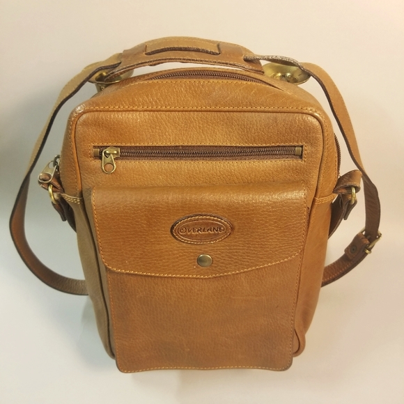 Overland Handbags - Overland Leather Courier Bag
